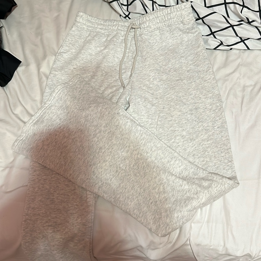 Cotton flare sweatpants